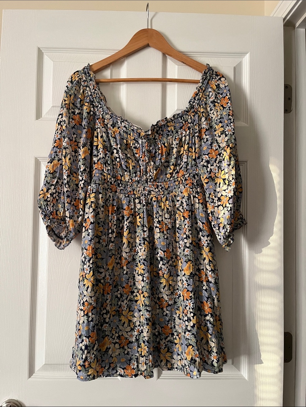 American Eagle Floral Sundress